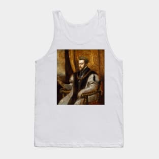 King Philip II of Spain by Titian Tank Top